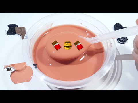 [삐약] ☀️폭염에 녹은 초코퐁듀🍫 ° 퐁당액괴만들기 ° 탱글액괴만들기 ° 초간단액괴만들기