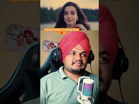 Navaan Sandhu On Trending 👌👌❤️❤️ #justiceforsidhumoosewala #navaansandhu #punjabimusic