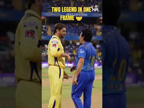 TWO LEGEND IN ONE FRAME 🙂#ipl #youtubeshorts #viral #shorts #cricket #babifreitas