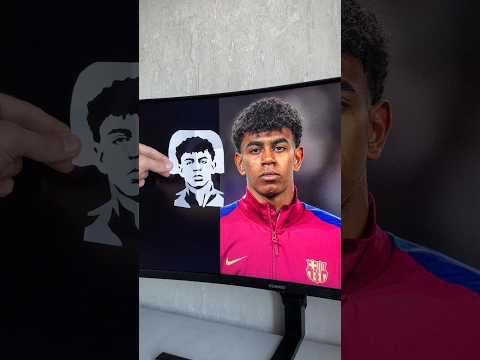 Lamine Yamal From Barselona #art #lamineyamal #fcbarcelona