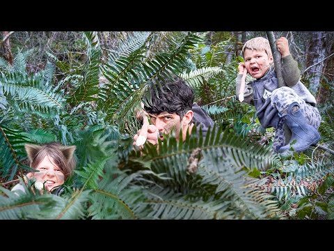 Teaching Wild Orphan Critters Primitive Survival Skills In the Woods