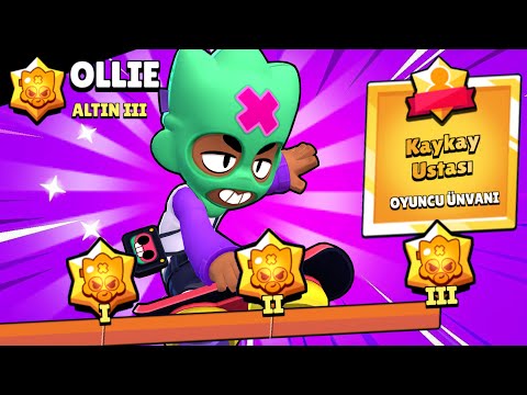 TÜRKİYEDE İLK OLLİE USTASI OLDUM ÜNVANINI ALDIM !! BRAWL STARS