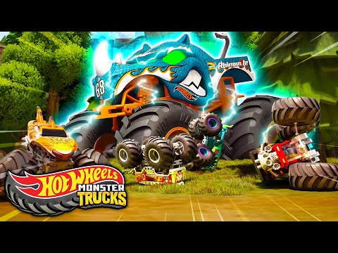 ¡Los Monster Trucks se unen para una batalla épica! 💥🛻🔥 | Hot Wheels Monster Trucks