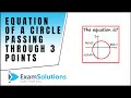 Circle Geometry Concepts and Equations
