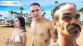 POR LAS PLAYAS DE MIAMI 😲 ¿es como el GTA?