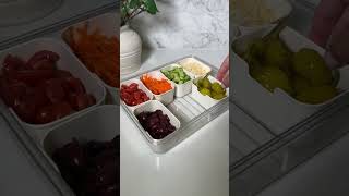 Prepping ✨salad bar✨ for the week 🤤🥬🥒