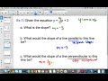 Equations of Parallel and Perpendicular Lines Explained