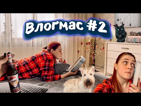 Я ВЖЕ СТАРА ДЛЯ ВСЬОГО ЦЬОГО 😅 Різдвяни книжки, різдвяна погода і багато пухнастих🎄 Влоґмас #️⃣2️⃣