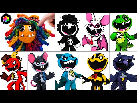 CREANDO a YARNABY y TODOS los NIGHTMARE CRITTERS! 😱 (POPPY PLAYTIME 4) de Plastilina | PlastiVerse