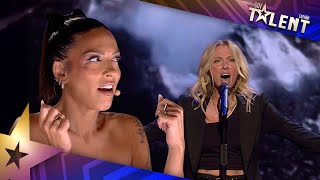 Esta CANADIENSE nos lleva de viaje extrasensorial con su voz | Audiciones 4 | Got Talent España 2026