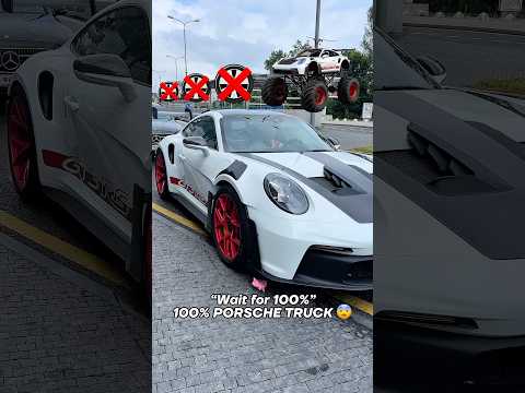 Wait for the PORSHE TRUCK😱 #shorts #viral #viralvideo