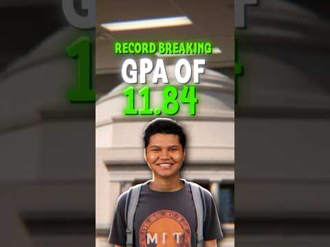 The HIGHEST High School GPA EVER?