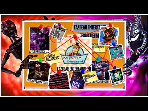 TODO EL LORE DE FAZBEAR ENTERTAINMENT EXPLICADO