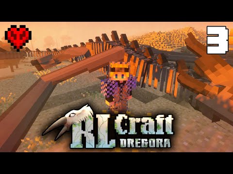 MINECRAFT HARDCORE PERO CON LOS MODS MAS DIFICILES QUE EXISTEN !!! RLCraft Dregora Cap 3