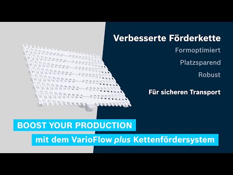 [DE] Bosch Rexroth: BOOST YOUR PRODUCTION mit dem VarioFlow plus Kettenfördersystem