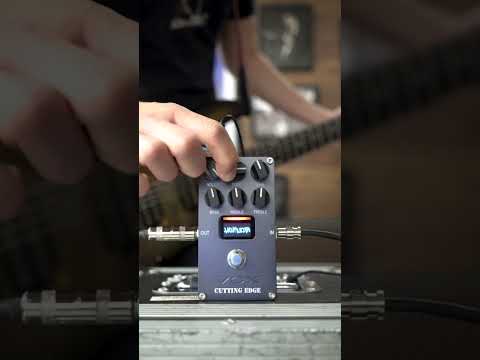 Kenny using the VOX Valvenergy Cutting Edge pedal with a 7-String