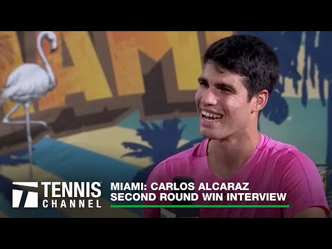 INTERVIEW: C.Alcaraz; Miami 2R Win