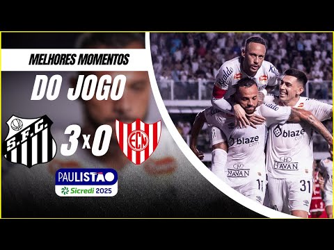 ⚽ Santos Goleia e Mantém a Liderança! 🔥 | Santos 3x0 Noroeste | Melhores Momentos | Paulistão 2025