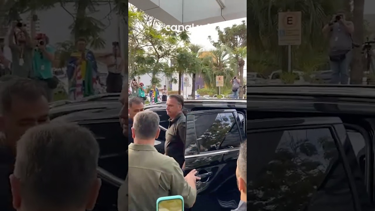 Bolsonaro deixa prisão domiciliar com forte escolta policial para fazer exames; veja vídeo