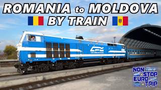 Romania to Moldova by First Class SOVIET Sleeper Train