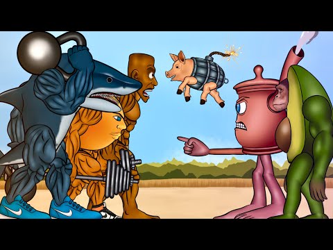 Tralalero Tralala, Tung Tung Tung Sahur, Udin din din dun VS Ta Ta Ta Sahur, Svinino Bombomdino-DC2.