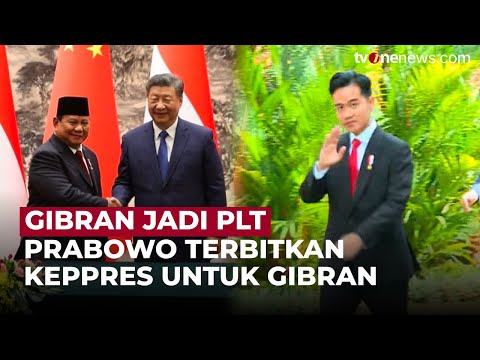 Prabowo Tunjuk Gibran Jadi Plt Presiden Selama 16 Hari