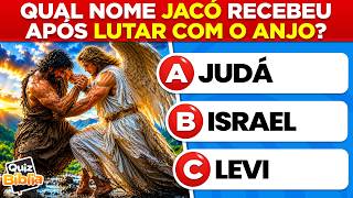 Quiz Bíblico: 95% Erram a última | ✝️🔥30 Perguntas Bíblicas Geral | Quiz Bíblico