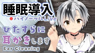 🛑【Binaural/黒3Dio】本気で眠りたい人のためのじっくり奥まで耳かき 2025.7.16【にじさんじ/鈴木勝】