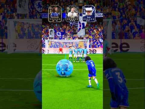 Cucurella, Barella, Nutella Big Ball Challenge in FC 25 #shorts  #fc25