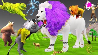 Top 03 Lion Amazing Hindi Moral Stories Collection Sher Ki Kahani - Hindi Kahaniya - Fairy Tales.