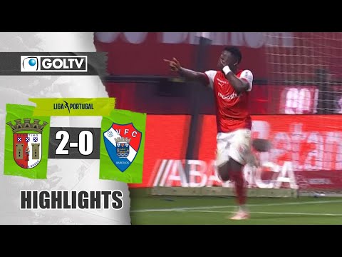 DOBLETE DE ROGER FERNANDES | Braga 2 - 0 GIL Vicente | GOLES | Primeira Liga de Portugal