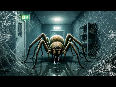 I GOT TRAPPED IN AN OFFICE WITH A GIANT SPIDER 😱 | HUNTSMAN SPIDER GAME