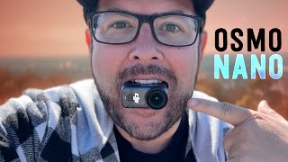 The TINY modular DJI Osmo Nano... Creative Angles & Brilliant Travel Vlog Camera?