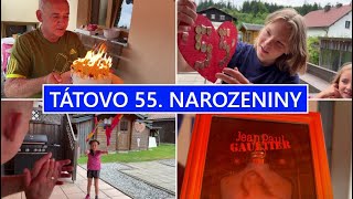 TÁTOVO 55. NAROZENINY🎂🎁 | MamaVlog#667 | Máma v Německu