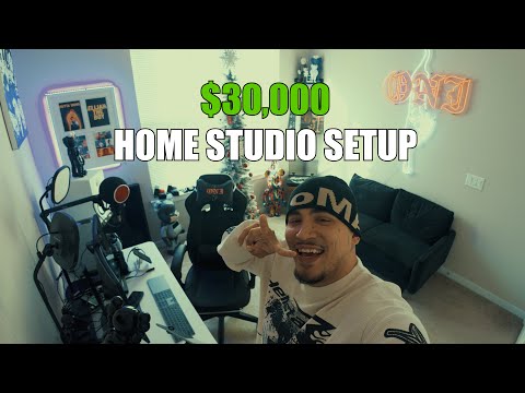 $30,000 Home Studio Setup / Weekly Vlog 1