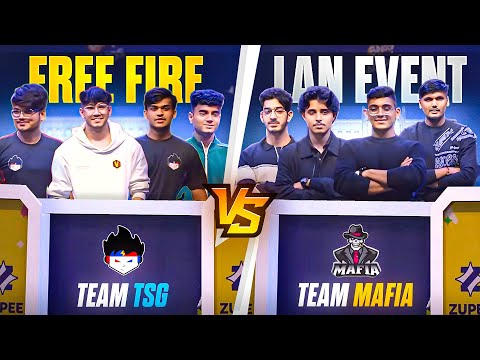 TSG ARMY VS TEAM MAFIA - LAN EVENT CLASH SQUAD BATTLE🔥