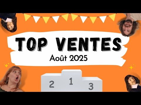🏆 Top Ventes Août 2025