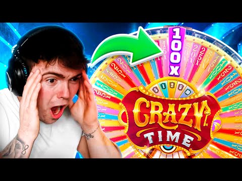 I HIT THE BIGGEST WIN ON THE CRAZY TIME GAME SHOW! (CRAZY TIME)