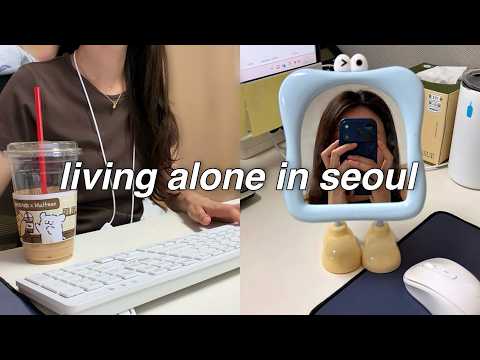 sub) 스트레스로 중단발 변ㅇ신한 직장인 브이로그ㅣ데일리 메이크업 제품ㅣ상추비빔밥, 로제마라샹궈, 만둣국