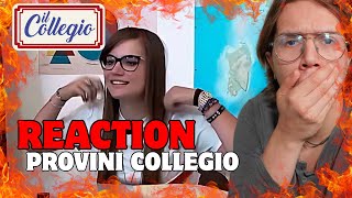 REACTION ai NUOVI PROVINI del COLLEGIO! #ilcollegio #reaction