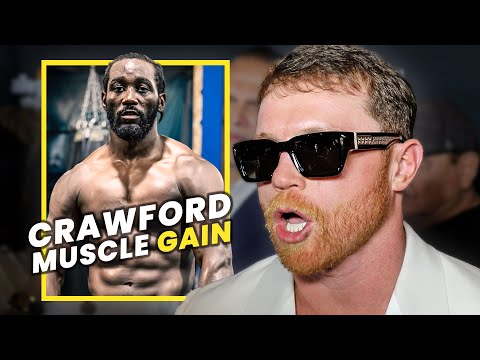 Canelo Alvarez “MUSCLES MEAN NOTHING!” Reaction to Terence Crawford Shirtless Viral Pic