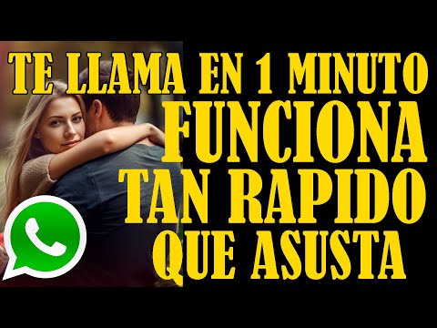 TE LLAMA EN 1 MINUTO!! FUNCIONA TAN RAPIDO QUE ASUSTA😱😱📲📲📲