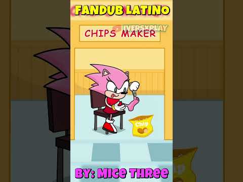 SONIC Y LOS MEJORES CHIPS 🤮 #rosesonic #sonic #fandub