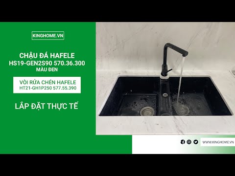 Vòi rửa chén Hafele HT21-GH1P250 577.55.390