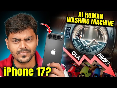 AI Human Washing Machine, 🚫END of OLA, ⚡️iPhone 17 Design Change💥 : Tamil Tech News 124