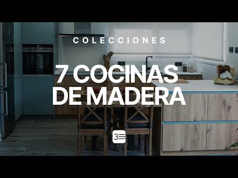 7 Diseños de Cocinas de Madera | Línea 3 Cocinas.