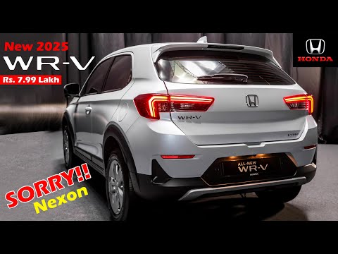 2025 NEW HONDA WR-V  (ADAS) INDIA Launch ✅ Nexon, Brezza की खेल खतम ❌