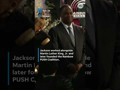 Civil rights icon Jesse Jackson memorial services begin in Chicago