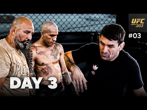 Alex Pereira com DEMIAN MAIA antes do UFC 303 - Dia 3