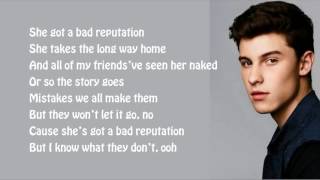 Bad Reputation - Shawn Mendes